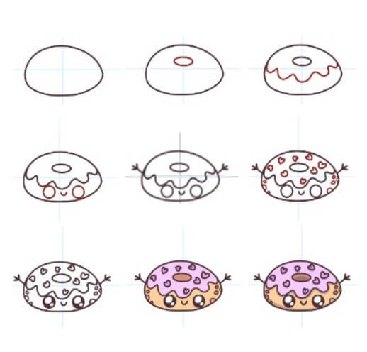 Donut-Idee (16) zeichnen ideen