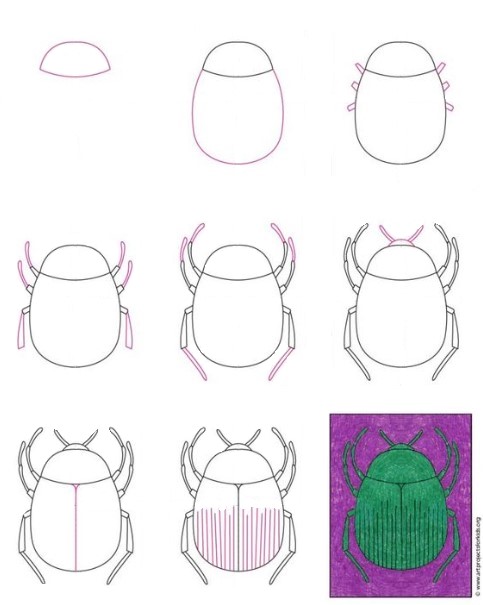 Eine Käferidee (19) zeichnen ideen