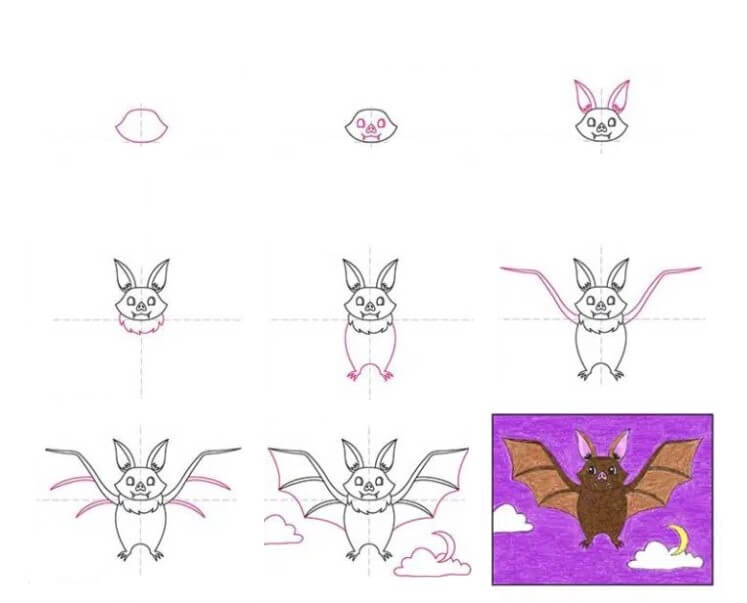 Fledermaus-Idee (19) zeichnen ideen