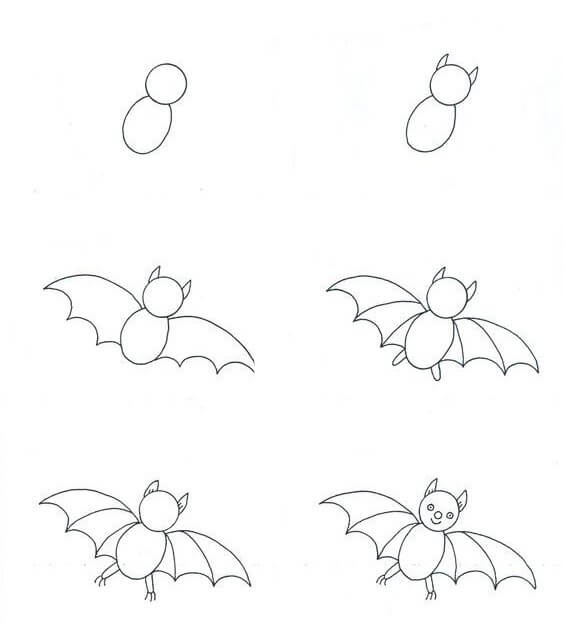 Fledermaus-Idee (4) zeichnen ideen
