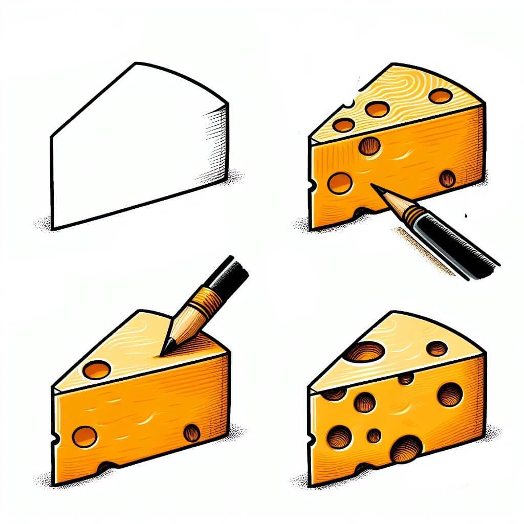 Idee mit Käse (13) zeichnen ideen