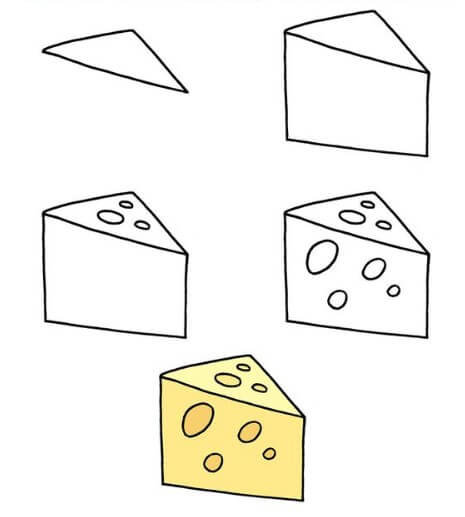 Idee mit Käse (2) zeichnen ideen