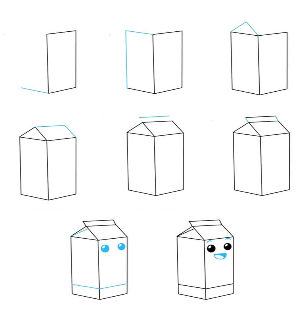 Idee mit Milch (17) zeichnen ideen
