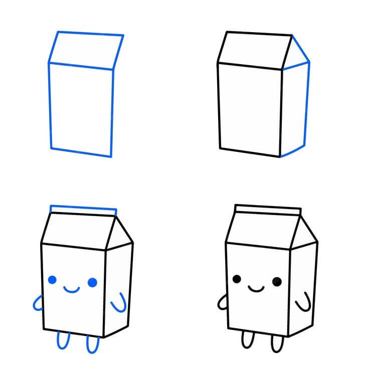 Idee mit Milch (8) zeichnen ideen