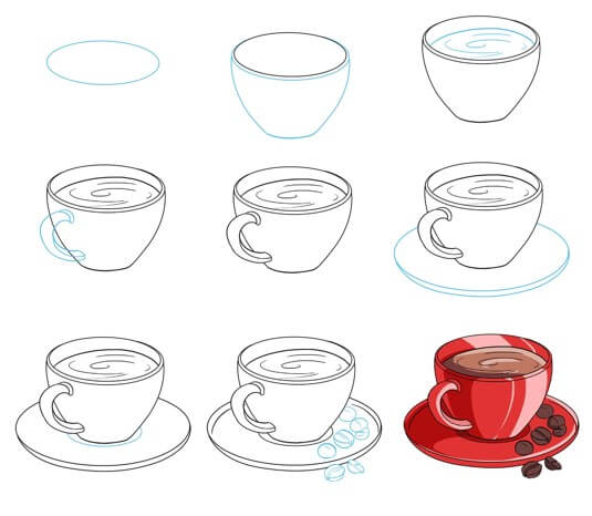 Kaffee-Idee (11) zeichnen ideen