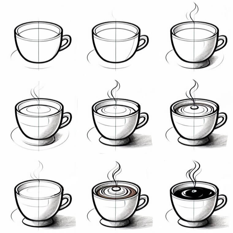 Kaffee-Idee (16) zeichnen ideen
