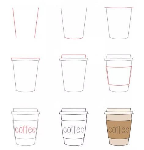 Kaffee-Idee (4) zeichnen ideen