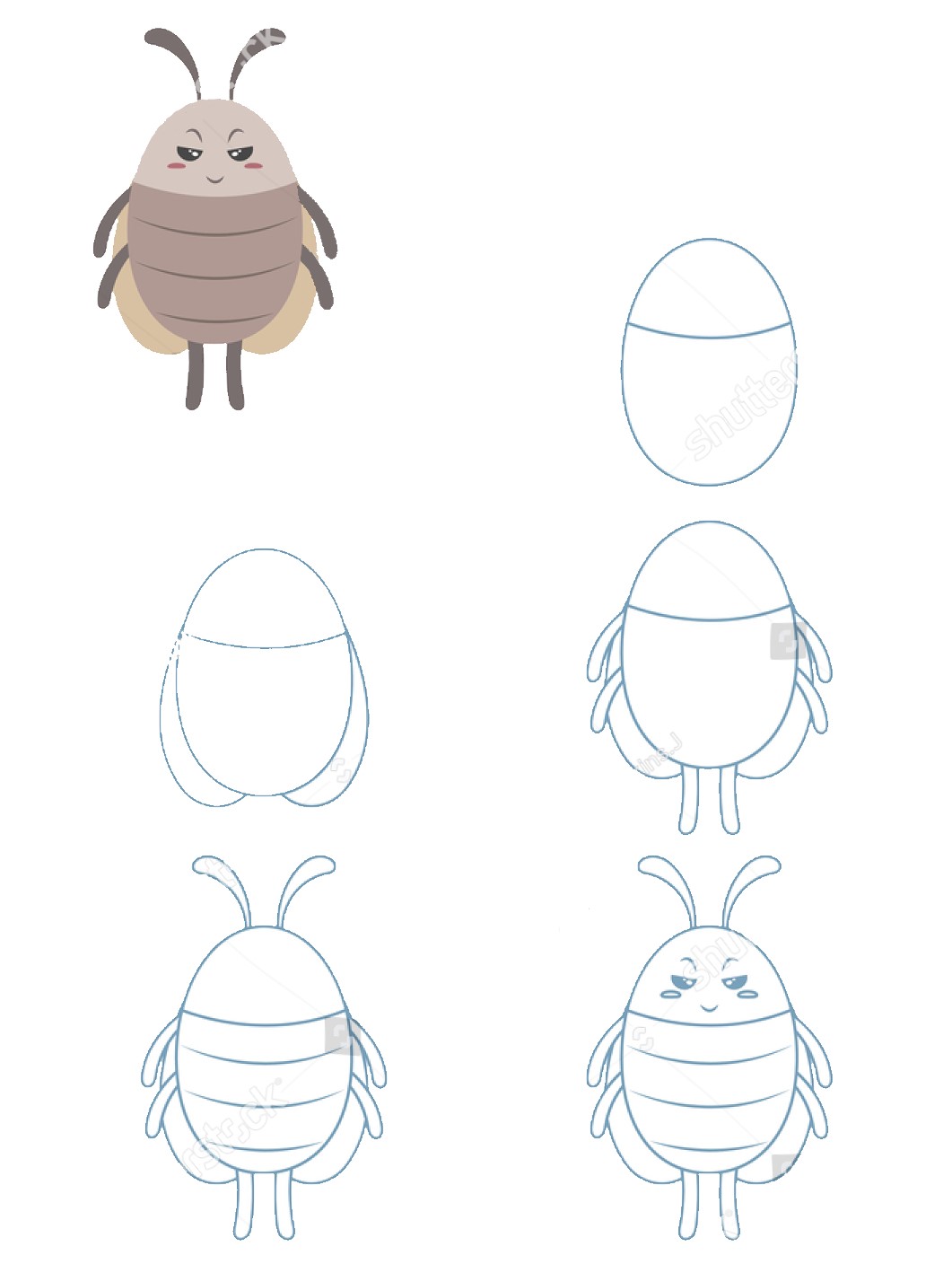 Kakerlaken-Idee (7) zeichnen ideen