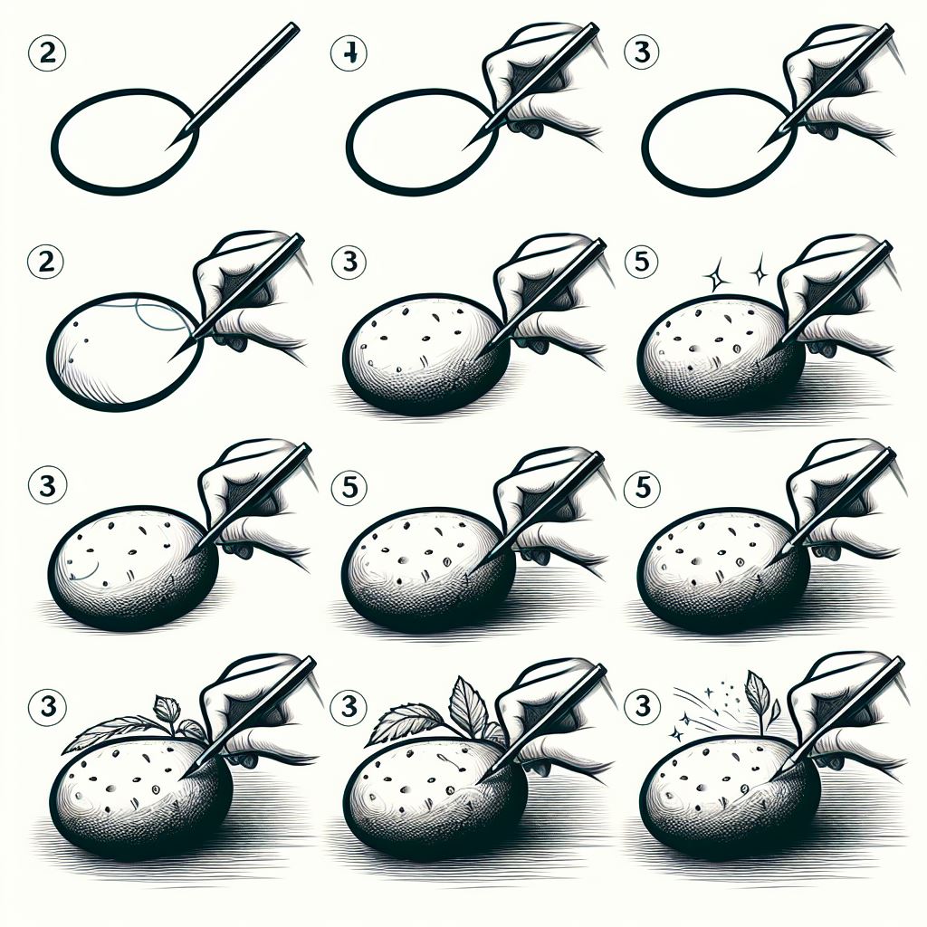 Kartoffelidee 10 zeichnen ideen