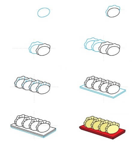 Knödel-Idee (3) zeichnen ideen