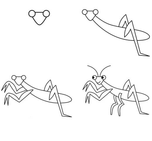 Mantis-Idee (4) zeichnen ideen