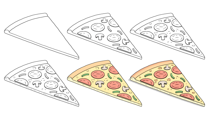 Pizza-Idee (1) zeichnen ideen