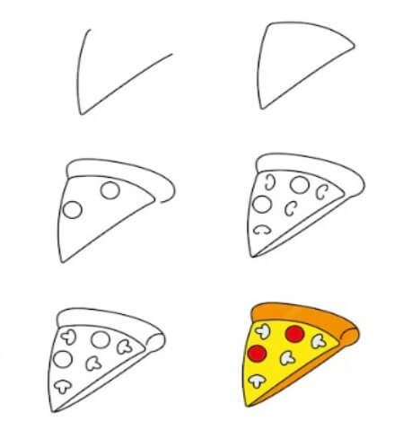 Pizza-Idee (12) zeichnen ideen