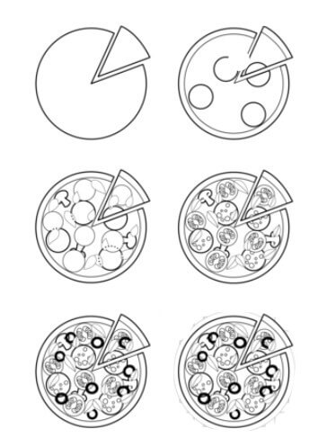 Pizza-Idee (14) zeichnen ideen