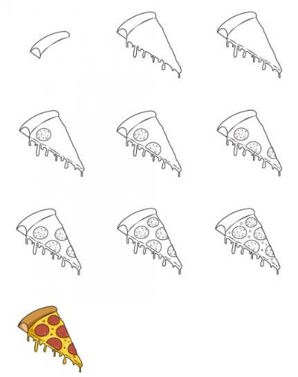 Pizza-Idee (2) zeichnen ideen