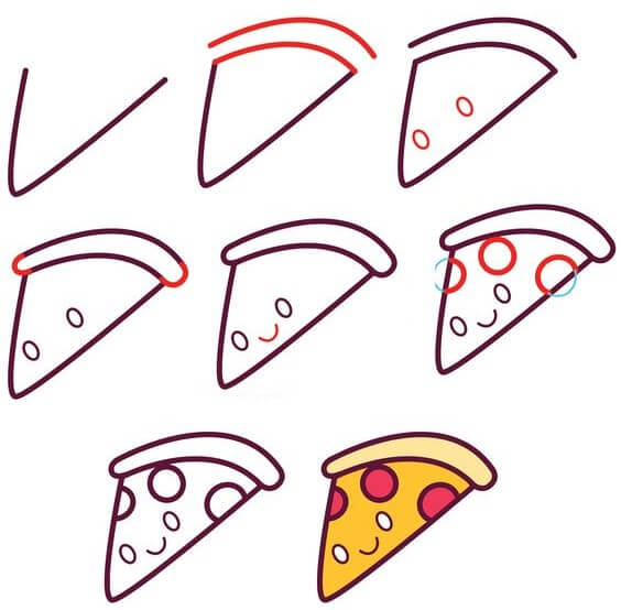 Pizza-Idee (7) zeichnen ideen