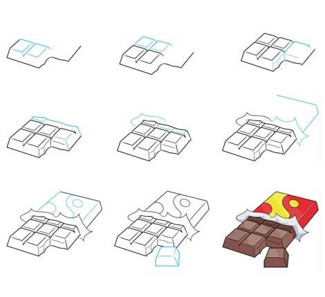 Schokoladenidee (3) zeichnen ideen