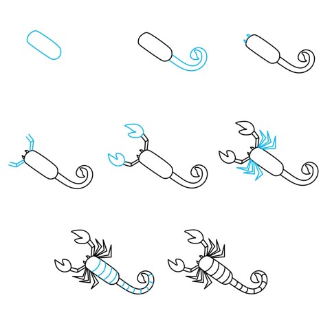 Skorpioni-Idee (10) zeichnen ideen
