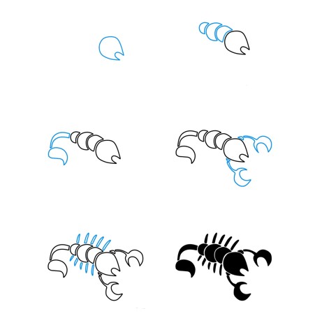 Skorpioni-Idee (8) zeichnen ideen