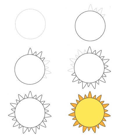 Sonnenidee (10) zeichnen ideen