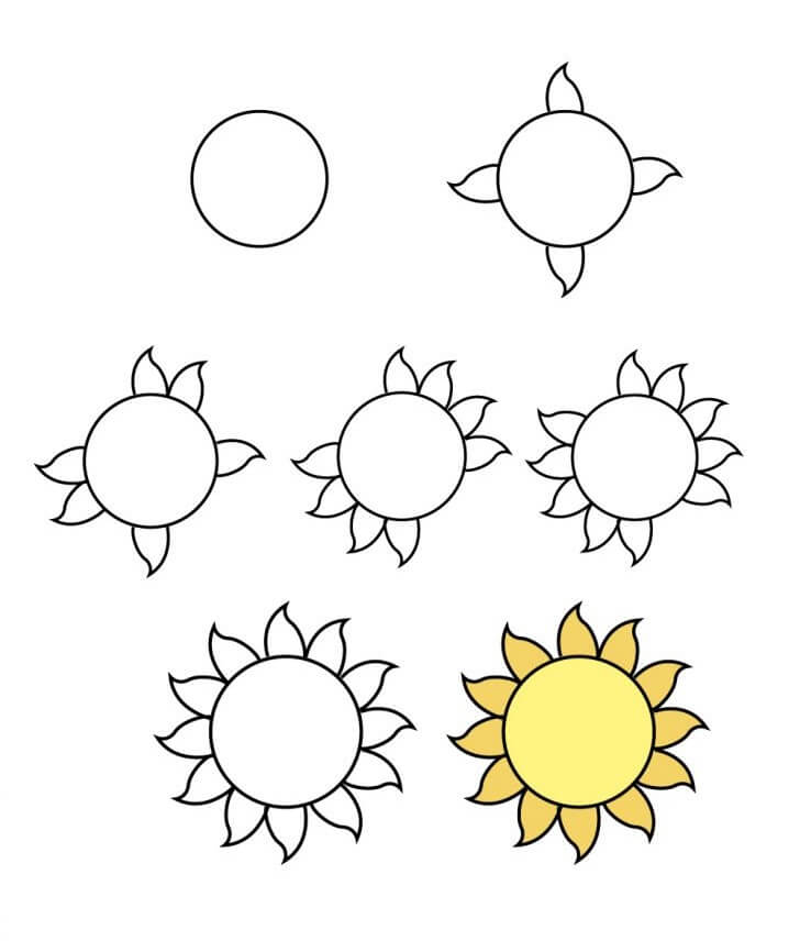 Sonnenidee (14) zeichnen ideen