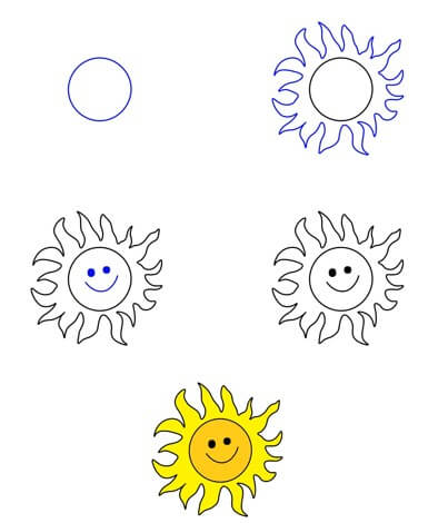 Sonnenidee (7) zeichnen ideen