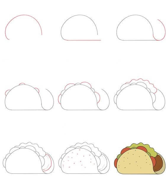 Tacos-Idee (1) zeichnen ideen