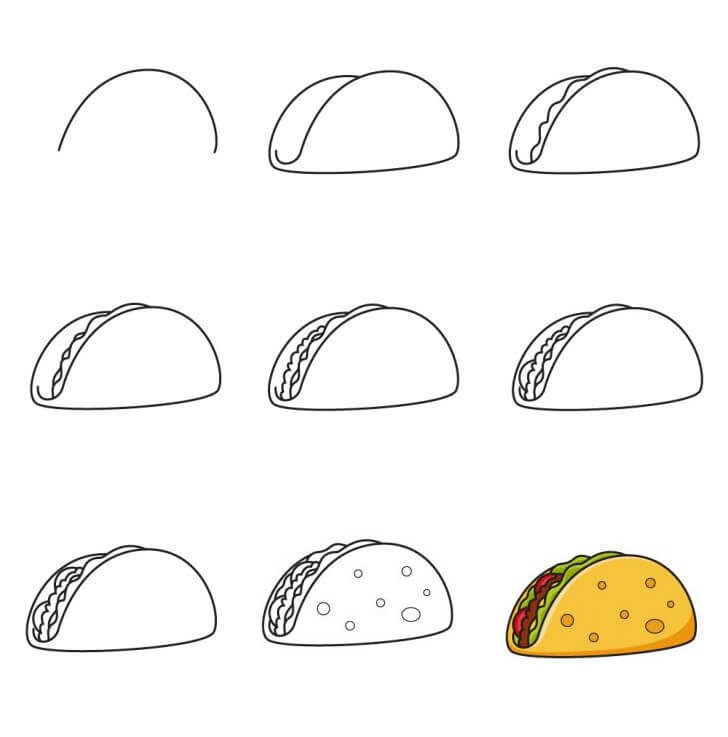 Tacos-Idee (2) zeichnen ideen