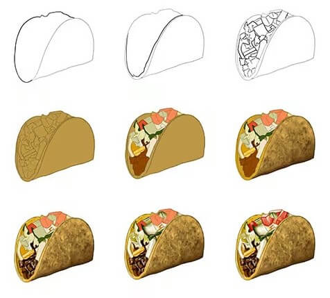 Tacos-Idee (5) zeichnen ideen