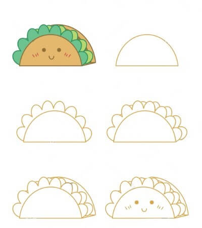 Tacos süß 2 (1) zeichnen ideen
