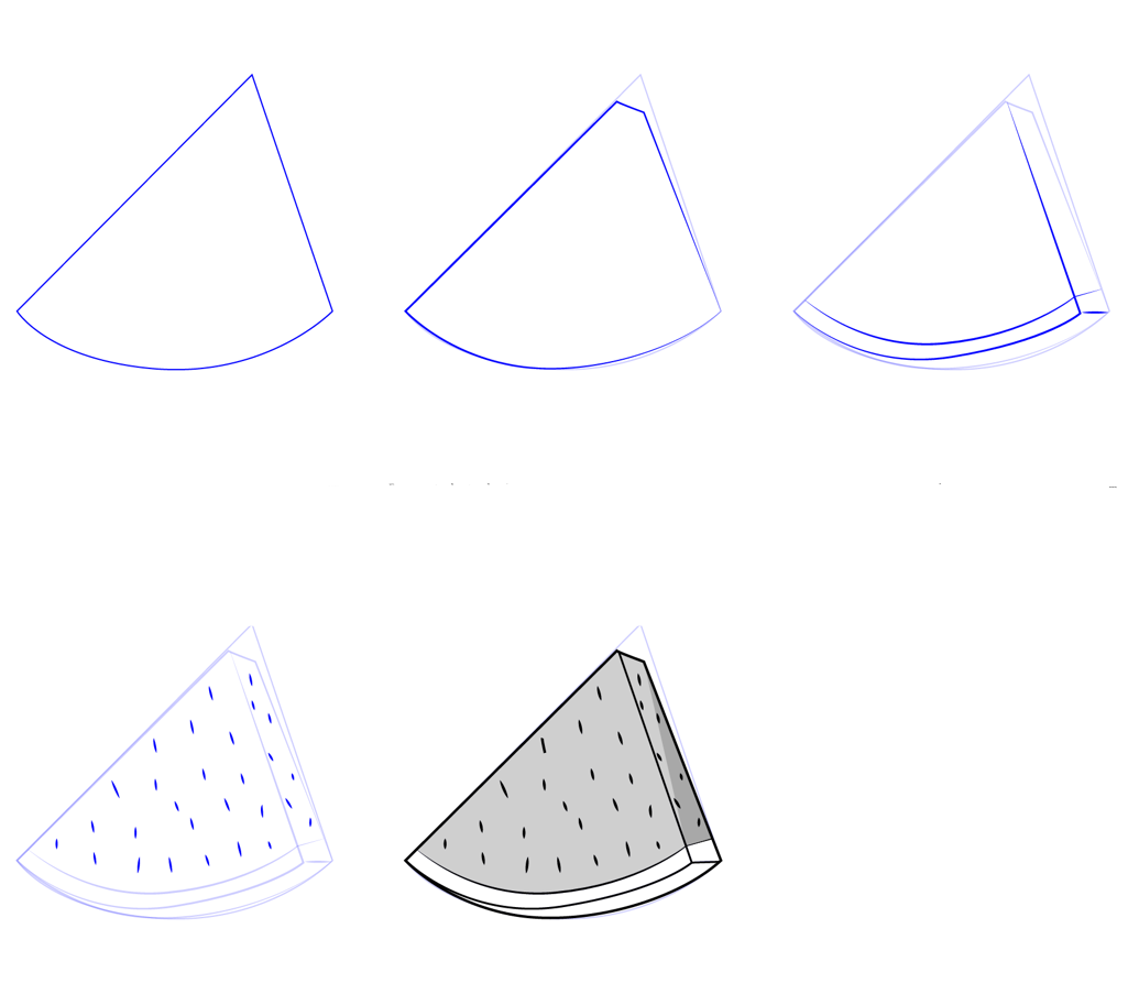 Wassermelonen-Idee (19) zeichnen ideen