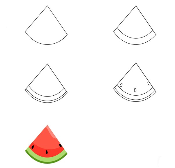 Wassermelonen-Idee (7) zeichnen ideen