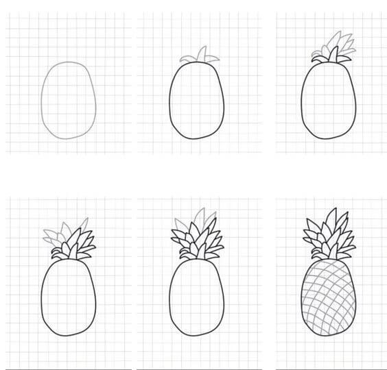 Ananas-Ideen (2) zeichnen ideen