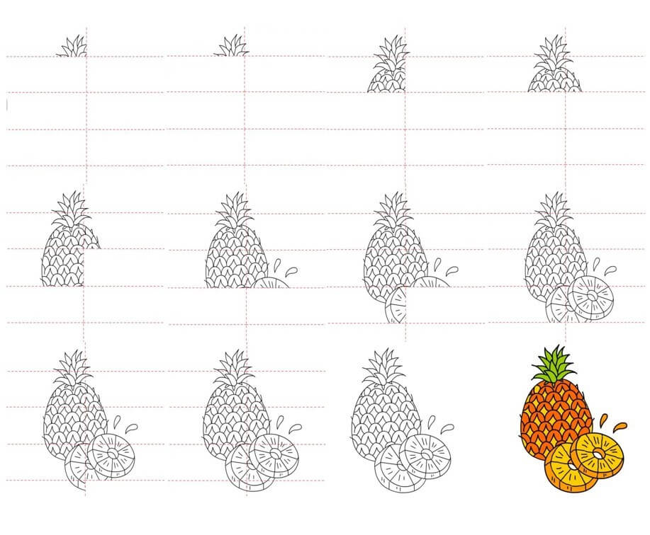 Ananas-Ideen (22) zeichnen ideen