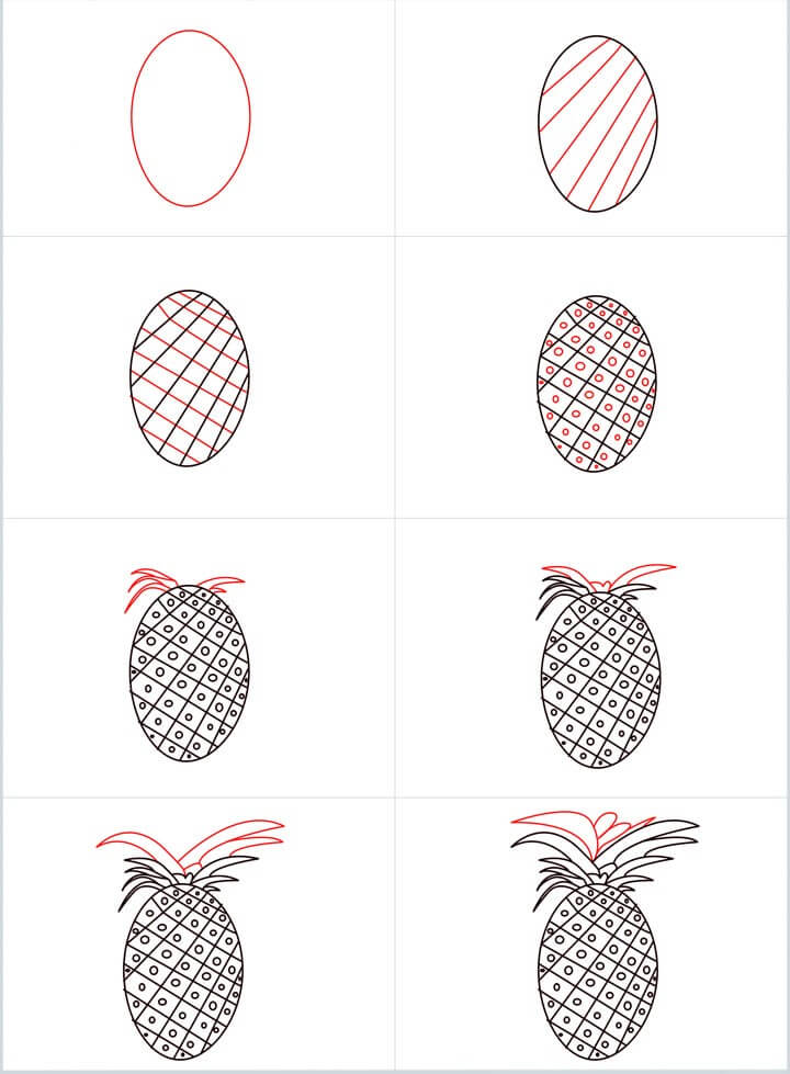 Ananas-Ideen (24) zeichnen ideen