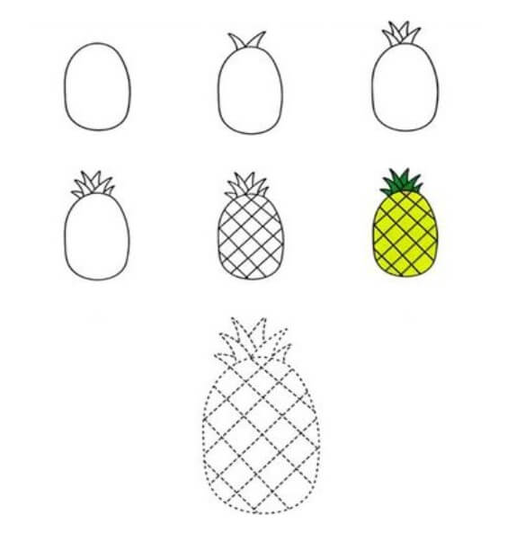 Ananas-Ideen (8) zeichnen ideen