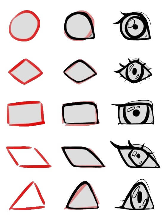 Anime-Augen-Idee (11) zeichnen ideen