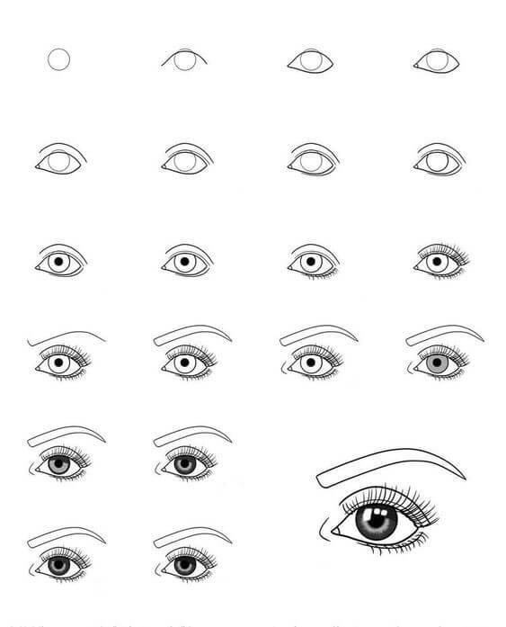 Zeichnen Lernen Anime-Augen-Idee (15)