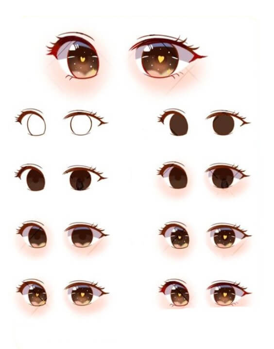 Zeichnen Lernen Anime-Augen-Idee (25)