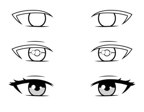 Anime-Augen-Idee (26) zeichnen ideen
