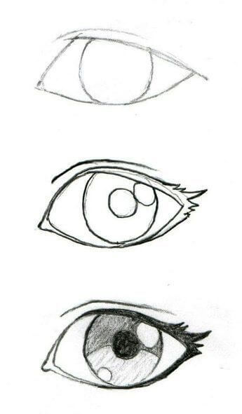 Anime-Augen-Idee (34) zeichnen ideen