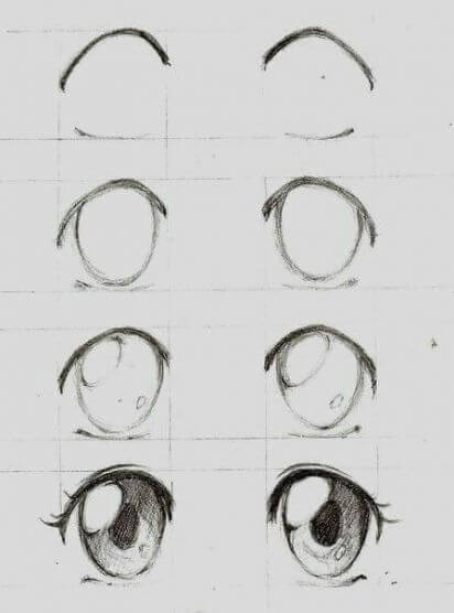 Anime-Augen-Idee (4) zeichnen ideen