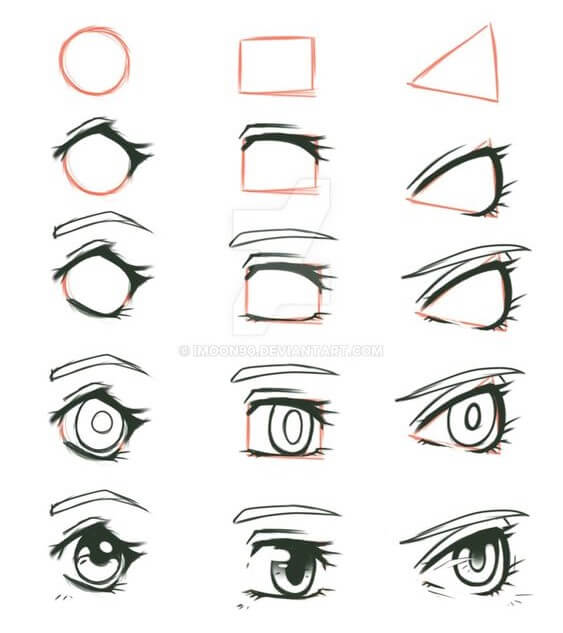 Anime-Augen-Idee (6) zeichnen ideen