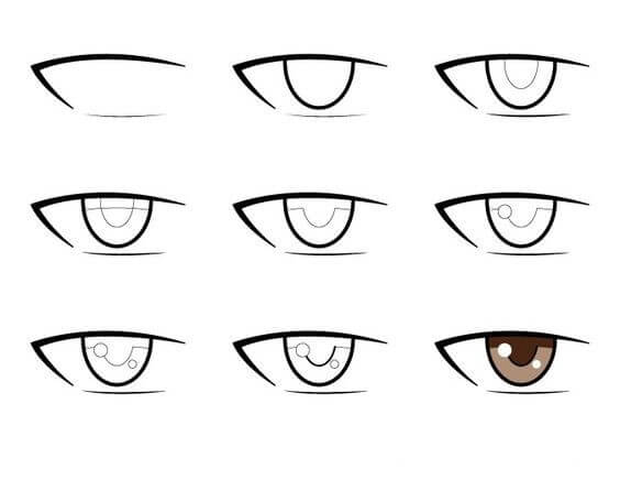 Anime-Augen-Idee (9) zeichnen ideen