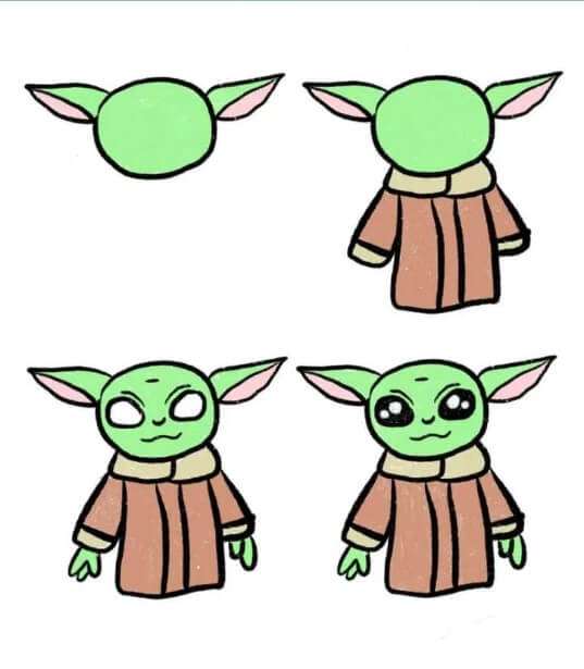 Baby-Yoda-Idee (6) zeichnen ideen