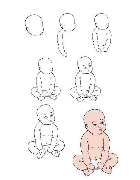 Babyidee (3) zeichnen ideen
