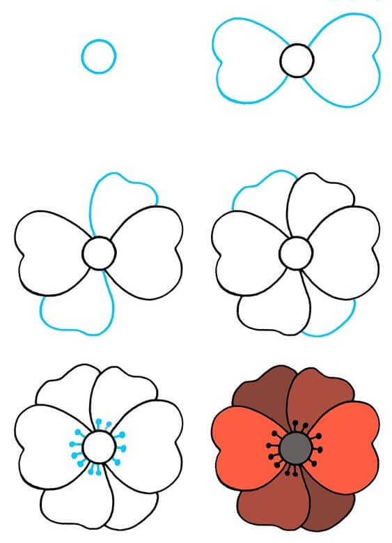 Blumenidee (10) zeichnen ideen