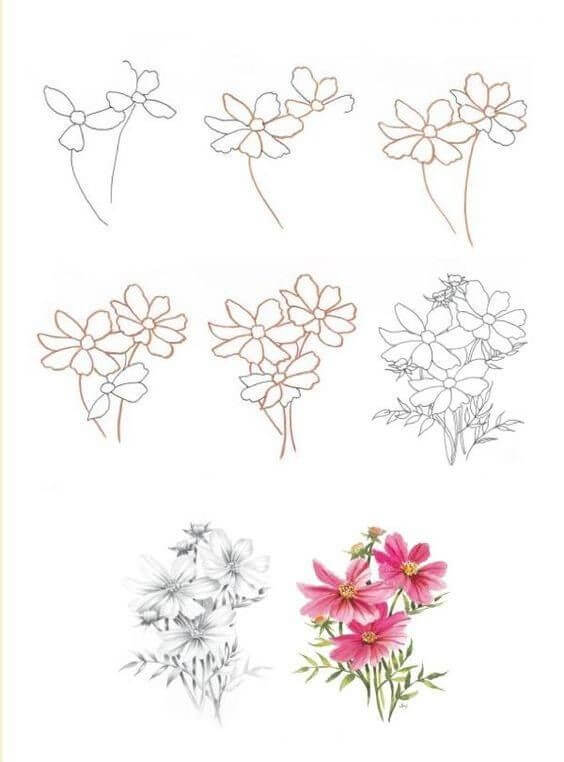 Blumenidee (12) zeichnen ideen