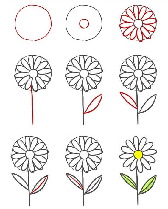 Blumenidee (30) zeichnen ideen