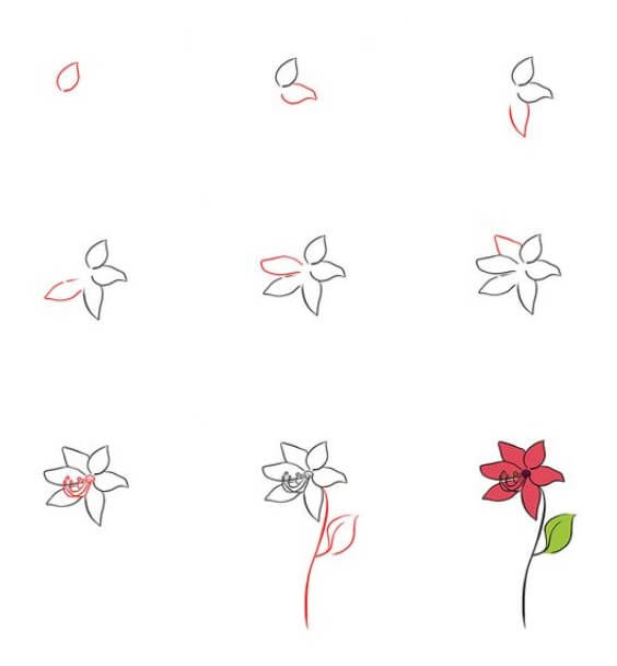 Blumenidee (4) zeichnen ideen